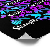 自殺防止認識度オーナメント装飾C ポスター (角)