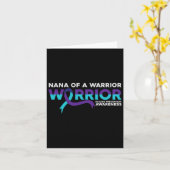 自殺防止認識度ナナ・オブ・ウォリアー カード (黄色い花)