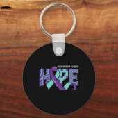 自殺防止認識度メンタルヘルスのメッセージ キーホルダー (正面)