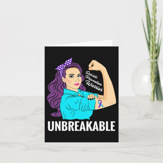 自殺防止認識度メンタルヘルス戦士 カード (正面)