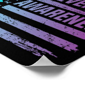 自殺防止認識度予防自殺米国 ポスター (角)