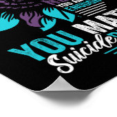 自殺防止認識度愛される価値がある ポスター (角)