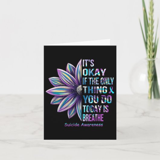 自殺防止認識度月家族サポート カード (正面)