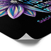 自殺防止認識度月家族サポート ポスター (角)