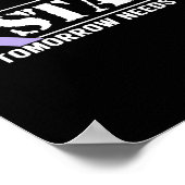 自殺防止認識度滞在明日ニーズY ポスター (角)