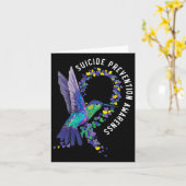 自殺防止認識度精神保健低下 カード (黄色い花)