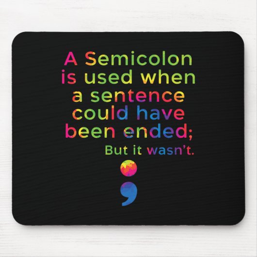 自殺防止認識度精神保健低下 マウスパッド (正面)