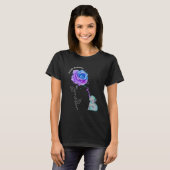 自殺防止認識度花象 Tシャツ (正面フル)