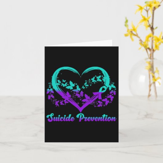 自殺防止認識度贈与 カード (黄色い花)