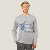 自殺防止認識度 トライブレンドTシャツ (正面全体)