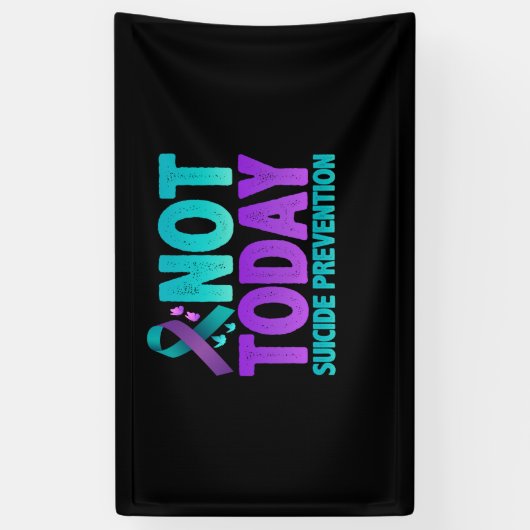 自殺防止認識度 横断幕 (縦)