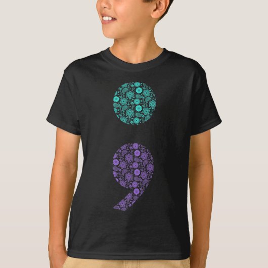 自殺防止認識度 Tシャツ (正面)