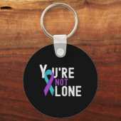 自殺防止週間認識度あなたは単独ではない キーホルダー (正面)