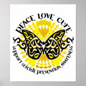 自殺防止部族蝶 ポスター (正面)