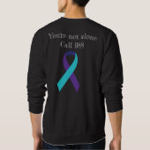 自殺防止988スウェットシャツ スウェットシャツ (裏面)