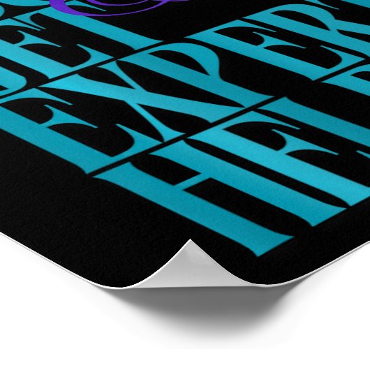 自殺防止988 ポスター (角)