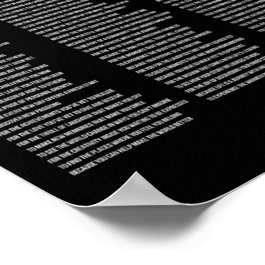 自殺防止988 P生き残る100の理由 ポスター (角)