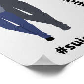 自殺防止 ポスター (角)