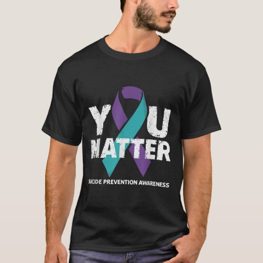 自殺防止Tシャツ 自殺防止啓発 Tシャツ (正面)