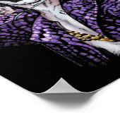 自殺隊ジョーカー刃ブラックTシャツ ポスター (角)