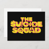 自殺隊 |キャラクターアイコンのロゴ ノートカード (正面/裏面)