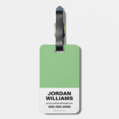 自殺隊|ジョーカー絵文字パターン ラゲッジタグ (裏面縦)