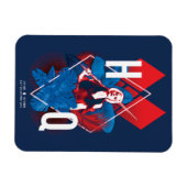 自殺隊 |ハーレークインシダ&ダイヤモンド マグネット (横)