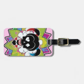 自殺隊|ハーレークインスカルタトゥーアート ラゲッジタグ (正面横)