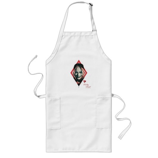 自殺隊 |ハーレークインダイヤモンドターゲット ロングエプロン (正面)