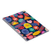 自殺隊 |ハーレークインバッジパターン ノートブック (右側)