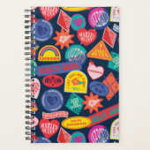 自殺隊 |ハーレークインバッジパターン プランナー手帳 (正面)