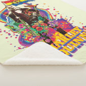 自殺隊 |ハーレークインフラワーズ&レインボー シェルパブランケット (3/4)