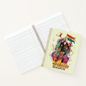 自殺隊 |ハーレークインフラワーズ&レインボー ノートブック (内部)