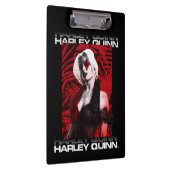 自殺隊 |ハーレークインレッドファーンポートレート クリップボード (右)