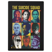 自殺隊 |レトログリッドとアマンダウォーラー クリップボード (裏面)