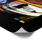 自殺隊 |レトログリッドとアマンダウォーラー ポスター (角)