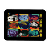 自殺隊 |レトログリッドとアマンダウォーラー マグネット (横)