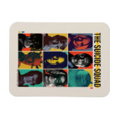 自殺隊 |レトログリッドとハーレークイン マグネット (横)