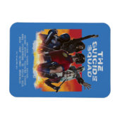 自殺隊 |レトロスタイルポスター マグネット (横)