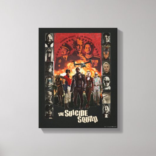 自殺隊 |外部キャラクター名簿 キャンバスプリント (正面)