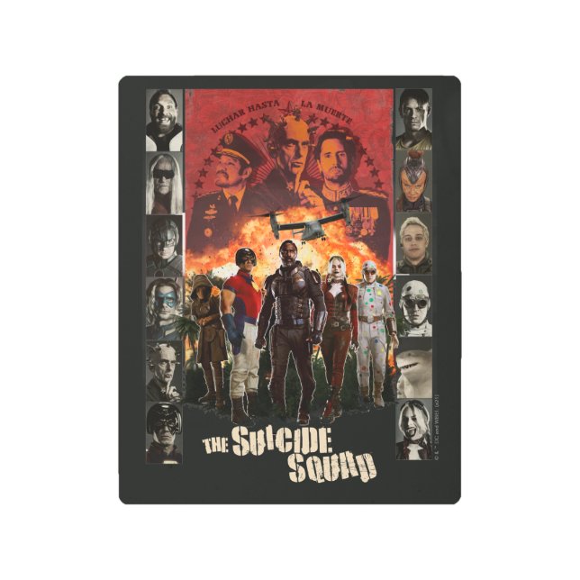 自殺隊 |外部キャラクター名簿 メタルプリント (正面)