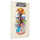 自殺隊 |花と太陽の光 クリップボード (右)