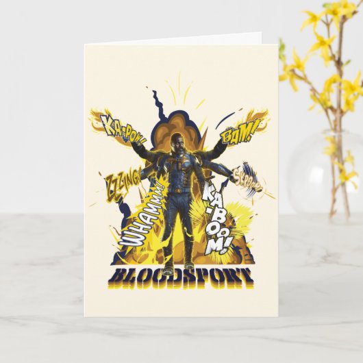 自殺隊|血友行動図 カード (黄色い花)