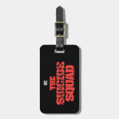 自殺隊 |赤と黒のロゴ ラゲッジタグ (正面縦)