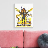 自殺隊 | Bloosport Action Graphic キャンバスプリント (インサイチュ (リビング))