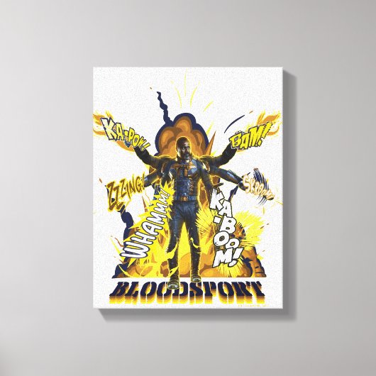 自殺隊 | Bloosport Action Graphic キャンバスプリント (正面)
