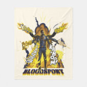 自殺隊 | Bloosport Action Graphic フリースブランケット (正面)