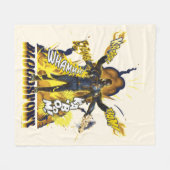 自殺隊 | Bloosport Action Graphic フリースブランケット (正面(横))