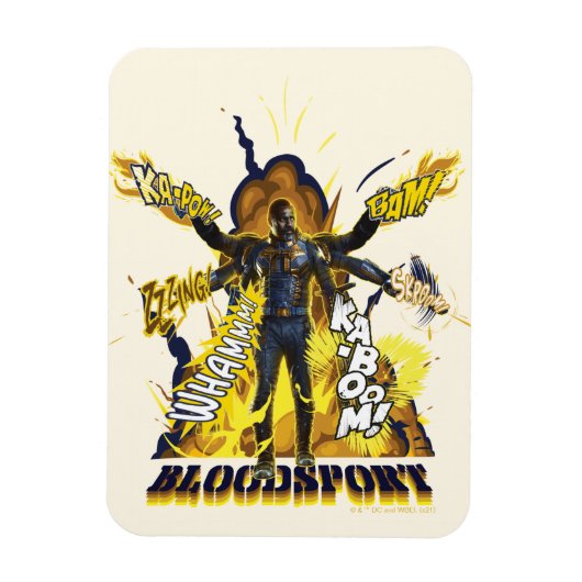 自殺隊 | Bloosport Action Graphic マグネット (縦)