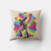 自殺隊 | Polka-Dot サイケデリック Man クッション (裏面)